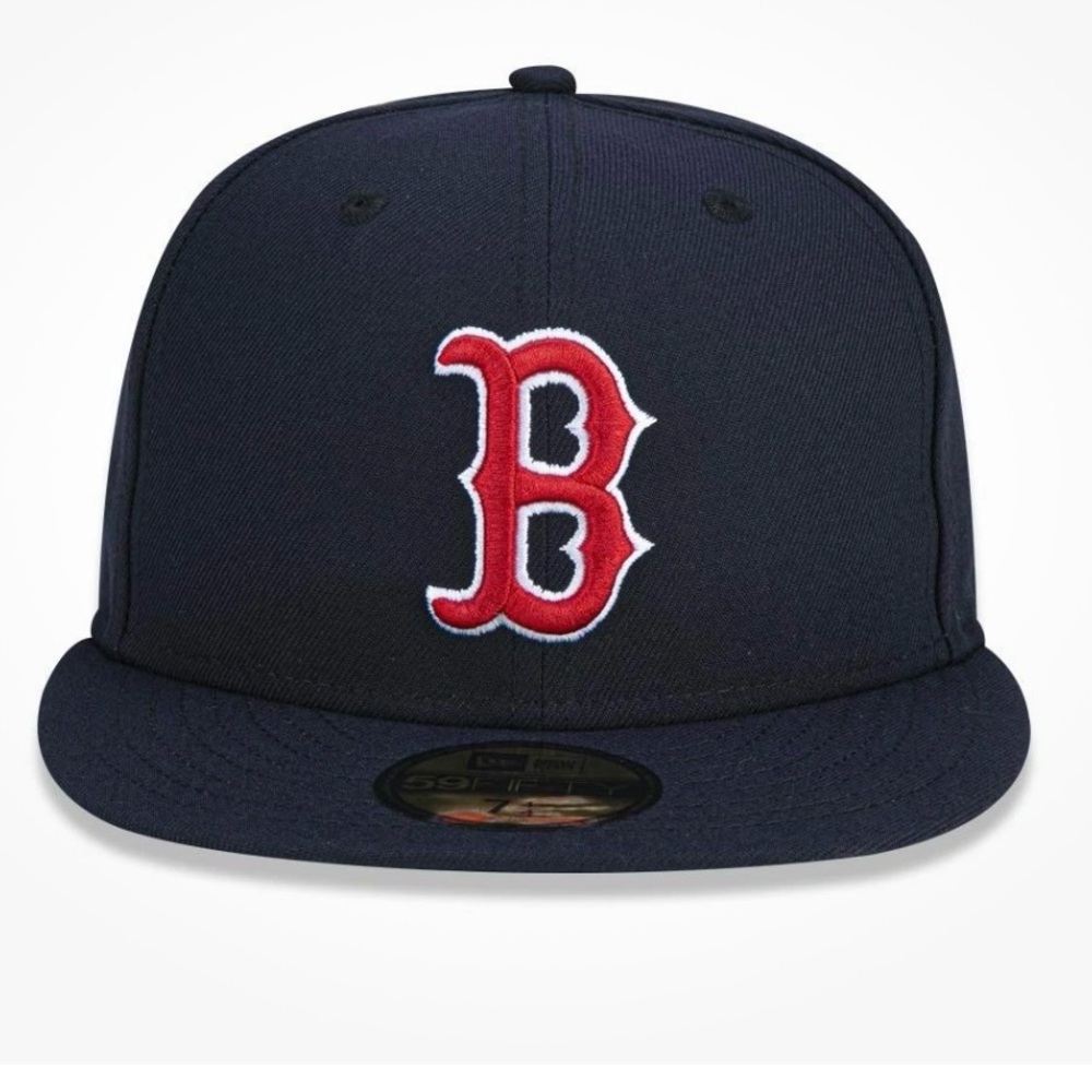 Boston Red Sox New Era Blue Authentic Cap with White and Red Logo Men’s 7 1/2